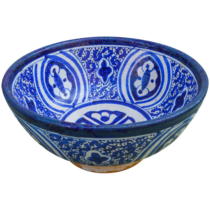 The Moroccan Room Handmade Ceramic Decorative Bowl Perigold